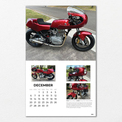 2026 XS650 Calendar