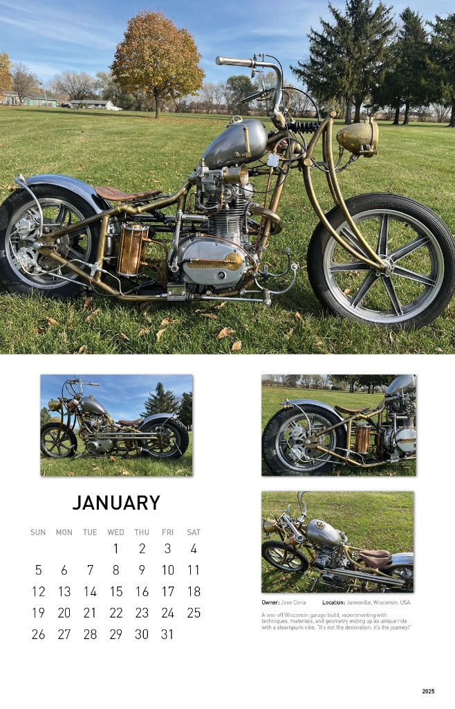 2024 XS650 Calendar